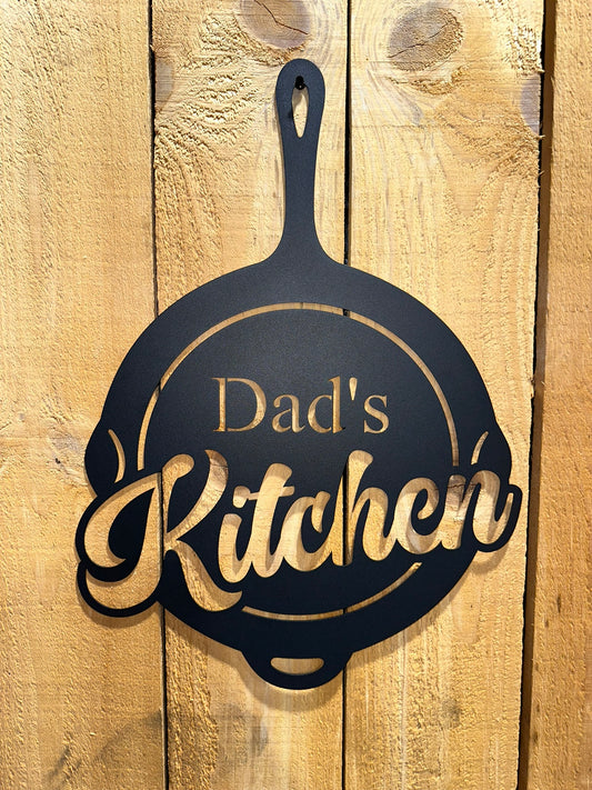 Dad's Kitchen Cast Iron Design